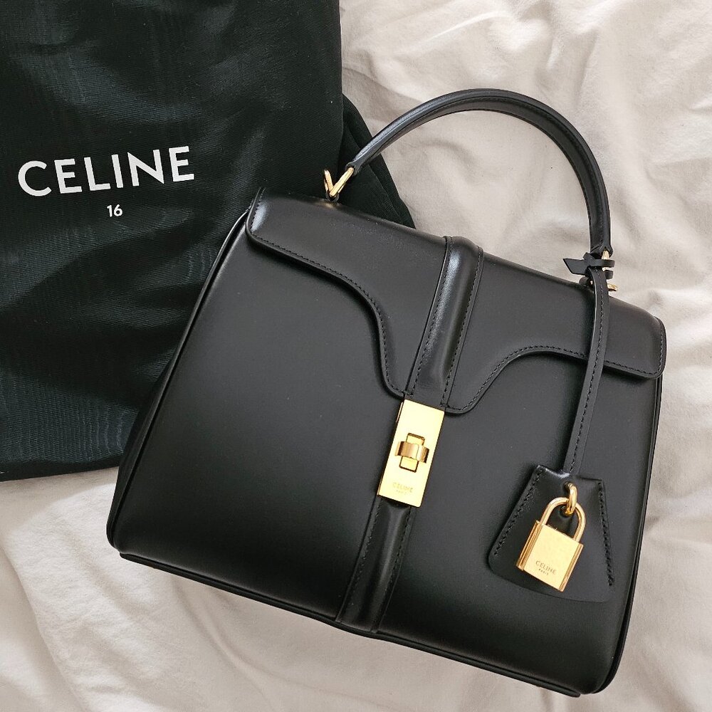 Celine Small 16 in black
